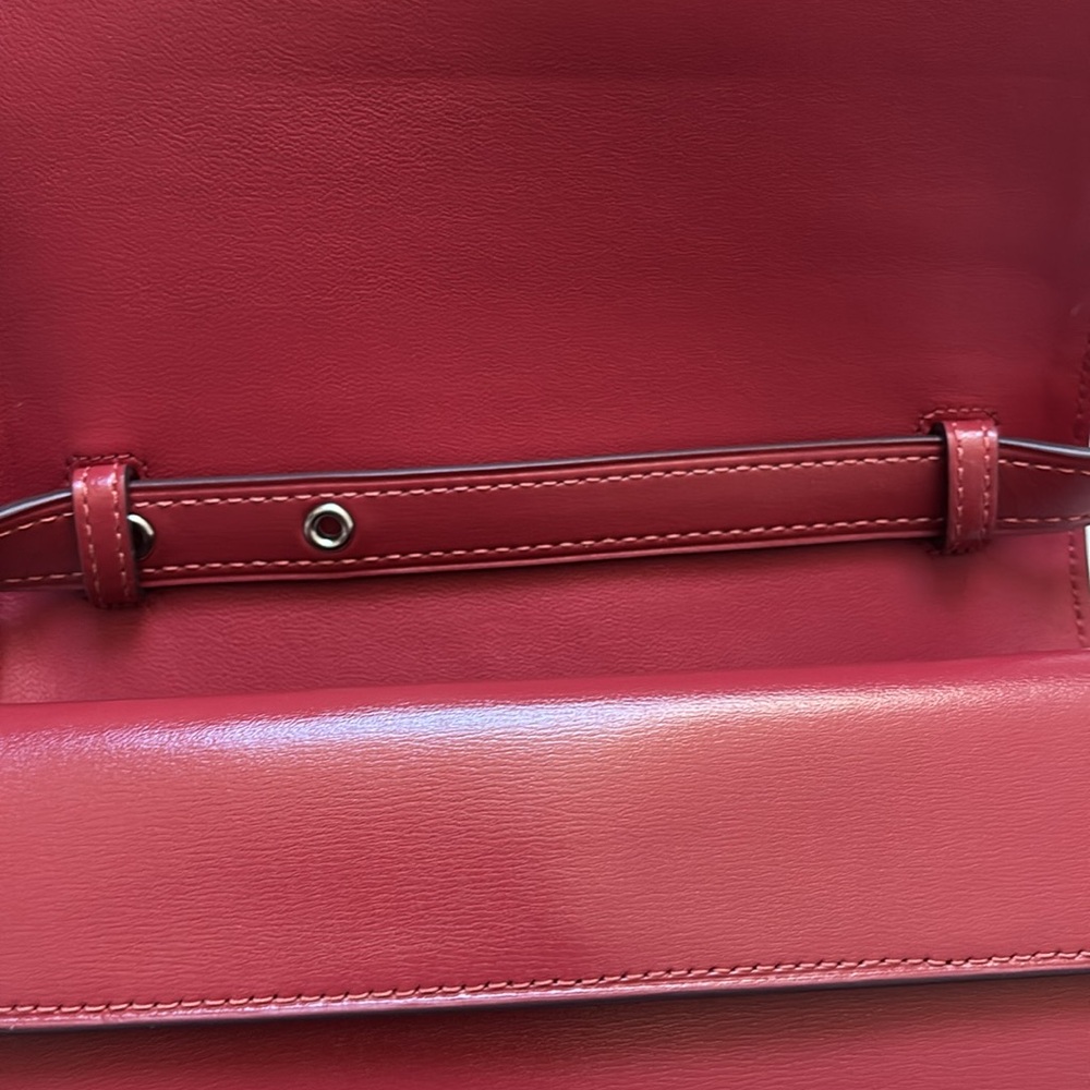 Coach Idol Bag (silver/enamel red) - Picture 10 of 17